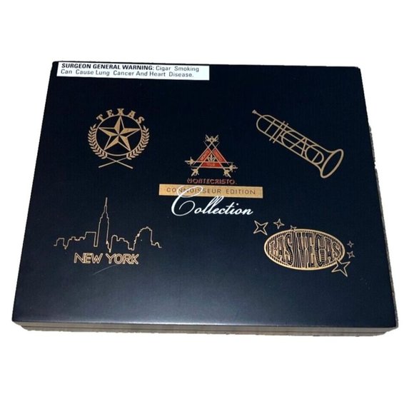 Montecristo Connuisseur Edition Collection Empty Wooden Cigar Box - Picture 1 of 10